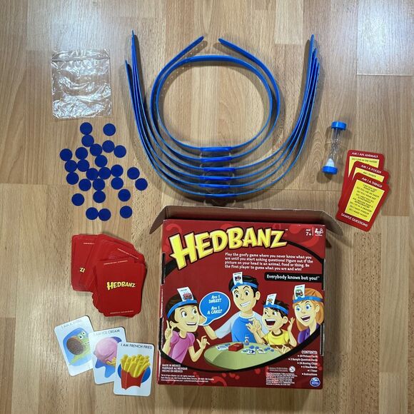 Hedbanz Second Edition “What Am I?” Family Board Game • EUC • Spin Master - Picture 1 of 6